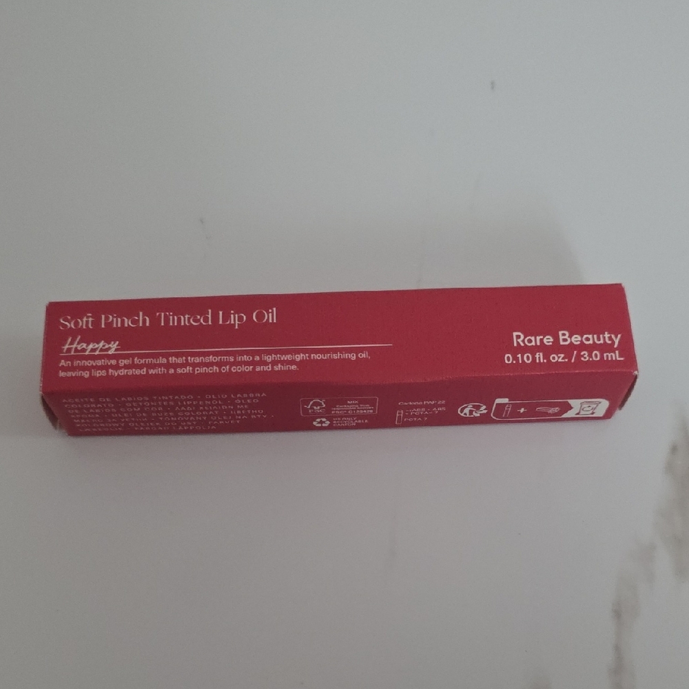 NIB- Rare Beauty Soft Pinch Tinted Lip Oil - Red